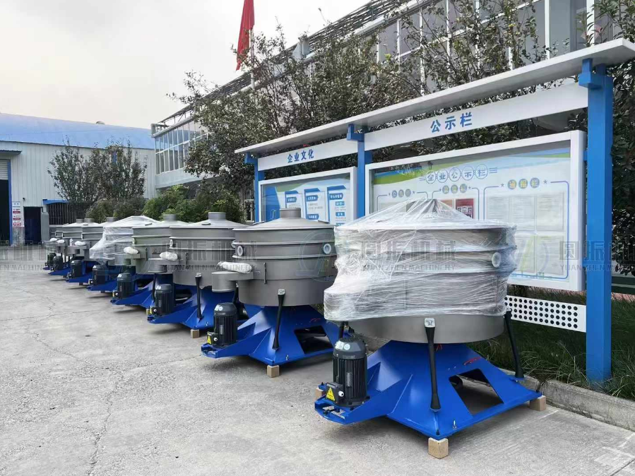 四川省8臺(tái)搖擺篩和5臺(tái)直排篩發(fā)貨中